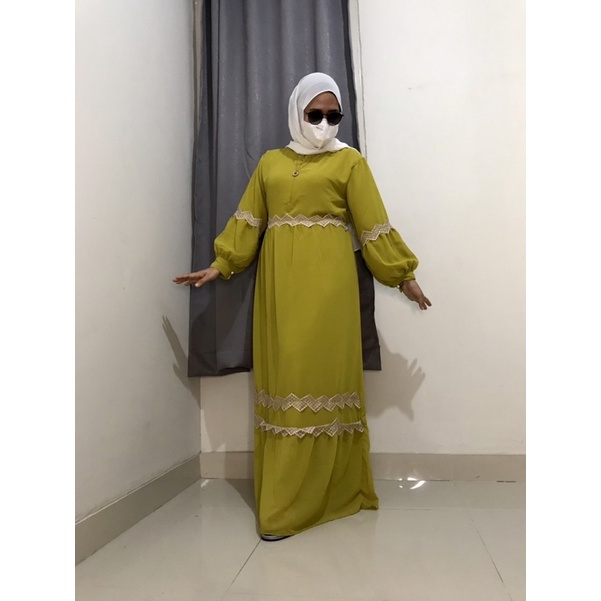 Gamis Lemon Lime