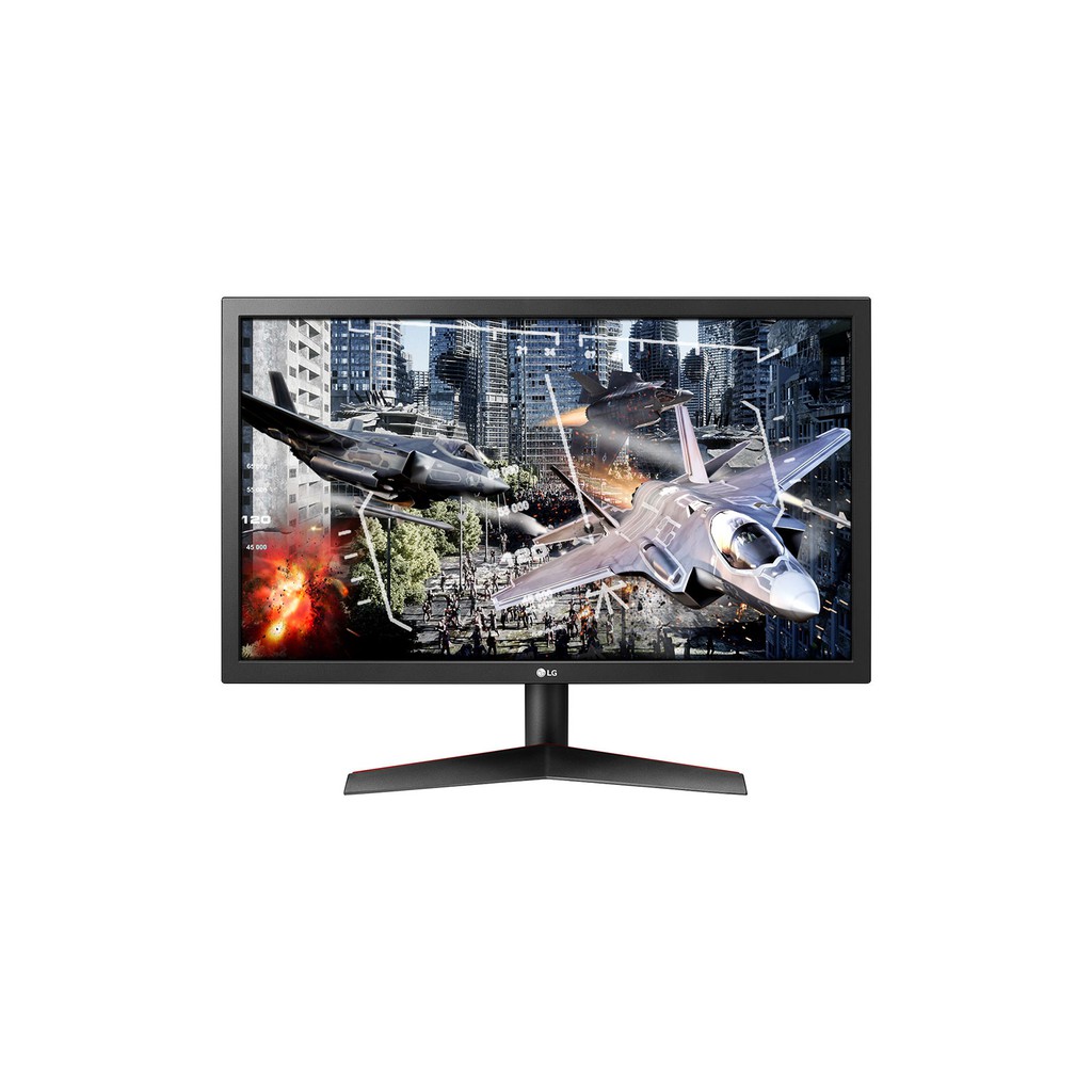 LG UltraGear 24GL600F-B 24 Inch Gaming Monitor - 144Hz 1ms FHD 1080p