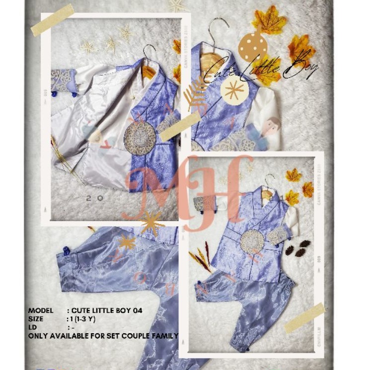 hanbok anak laki cowok khusus sewaa