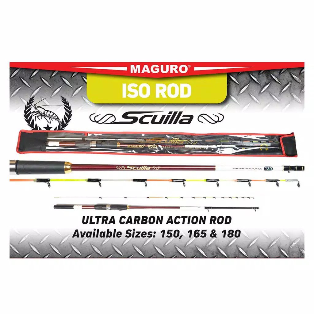 JORAN SPINNING MAGURO SCUILLA 1.50M/1.65M/1.80M JORA/STICK BAIT CASTING