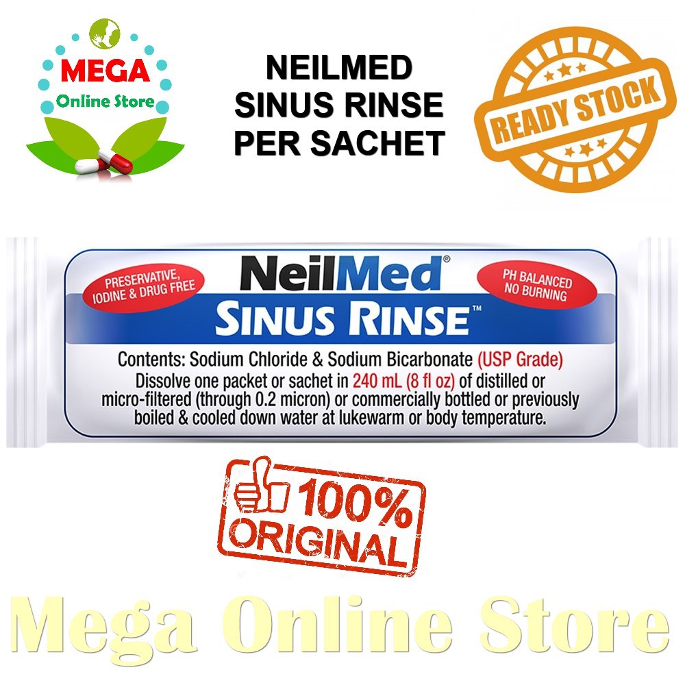 NeilMed Sinus Rinse Premixed Packets Per Sachet