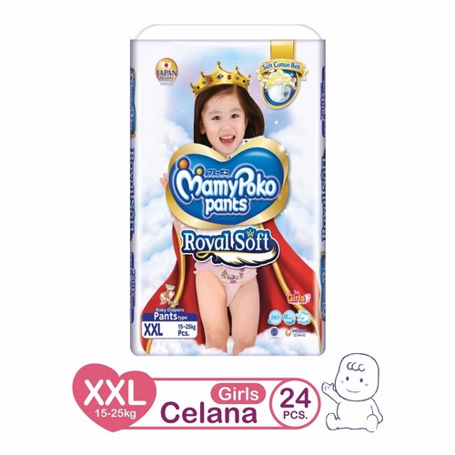 MamyPoko Pants Royal Soft XXL 24 Girls