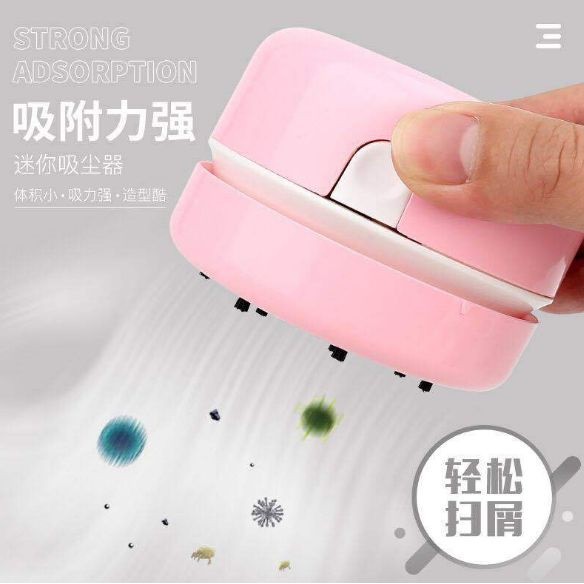 VACUUM MINI MACARON DESKTOP VACUUM CLEANER PORTABLE ALAT PENYEDOT DEBU MINI VACUUM MEJA VAKUM A