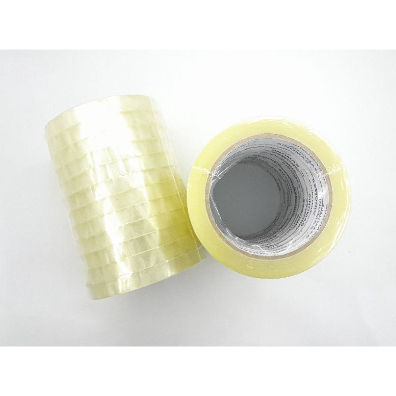 

Isolasi Tape Bening Clear Transparan Sinomas ½inch (12mm) x 72 yard