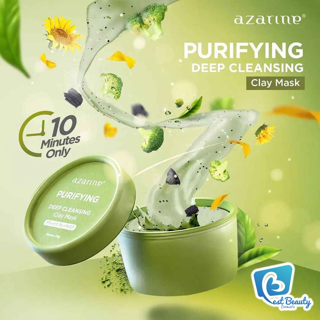 ★ BB ★ AZARINE Purifying Deep Cleansing Clay Mask 60gr