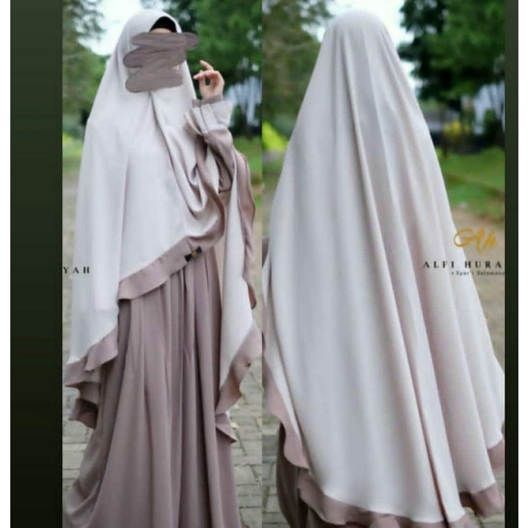 gamis set alfi huraiyah