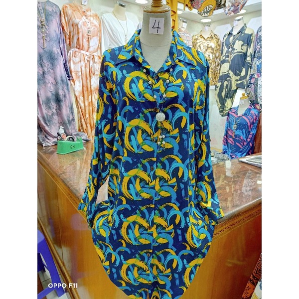 Kemeja Wanita Katun Rayon standar dan Jumbo