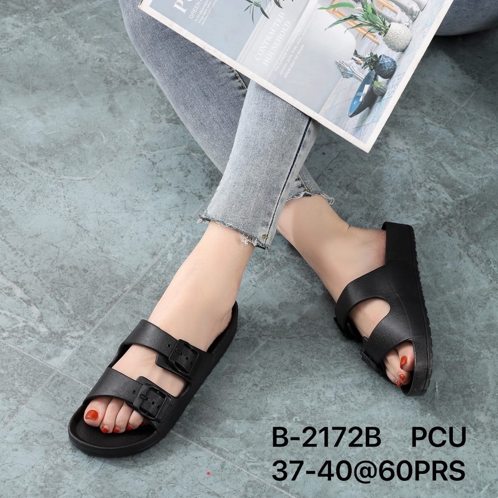 sandal slop birki ban2 gesper 2172 Nova-hitam balance