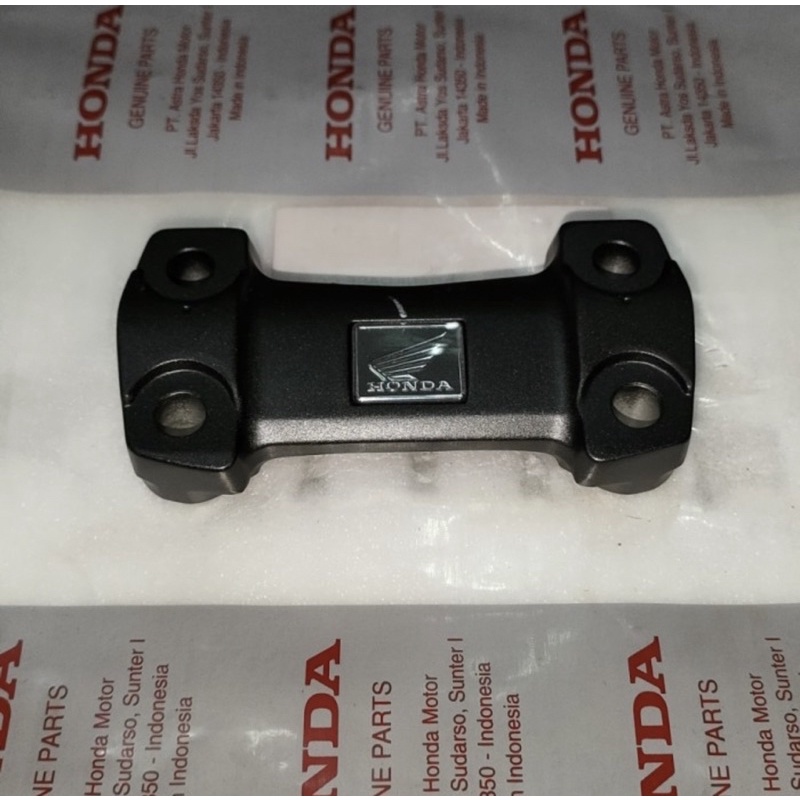 DUDUKAN STANG RAISER STANG ATAS PENUTUP STANG CB150 PNP MEGA PRO NEW TIGER VERZA ORIGINAL HONDA