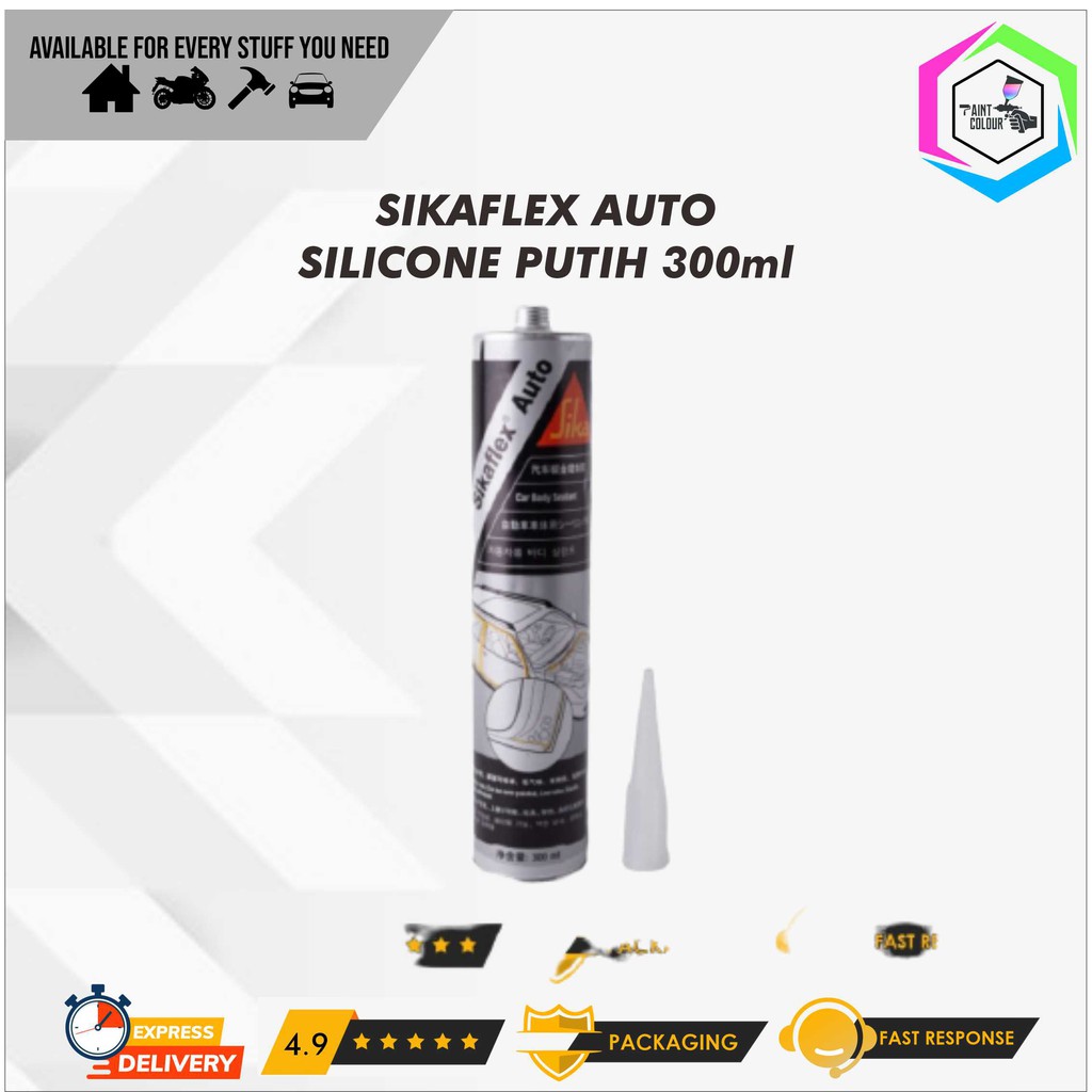 Sikaflex Auto Sealent Kaca Mobil Putih 300ml