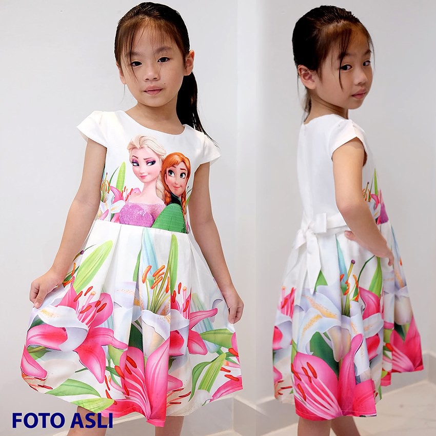 Dress flower anak perempuan