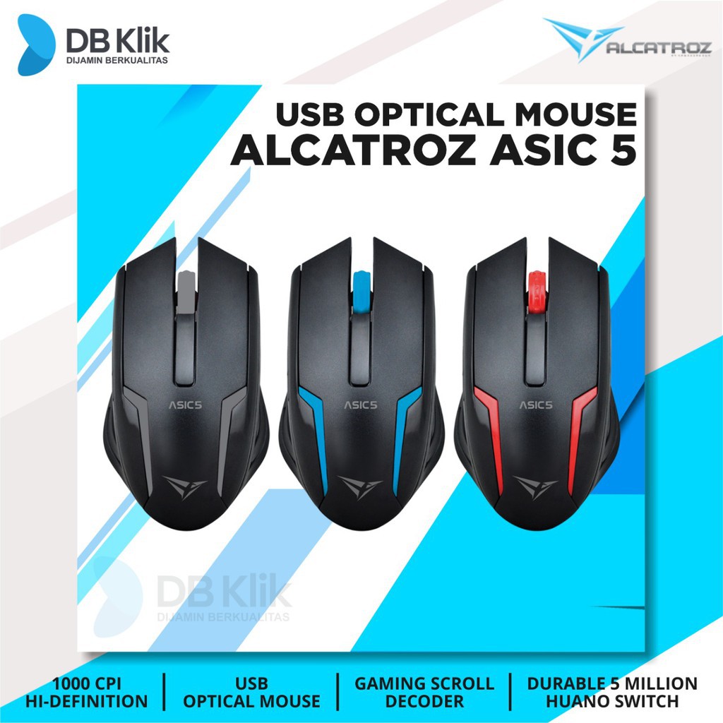 MOUSE KABEL USB MOSE USB ALCATORZ ASIC 5