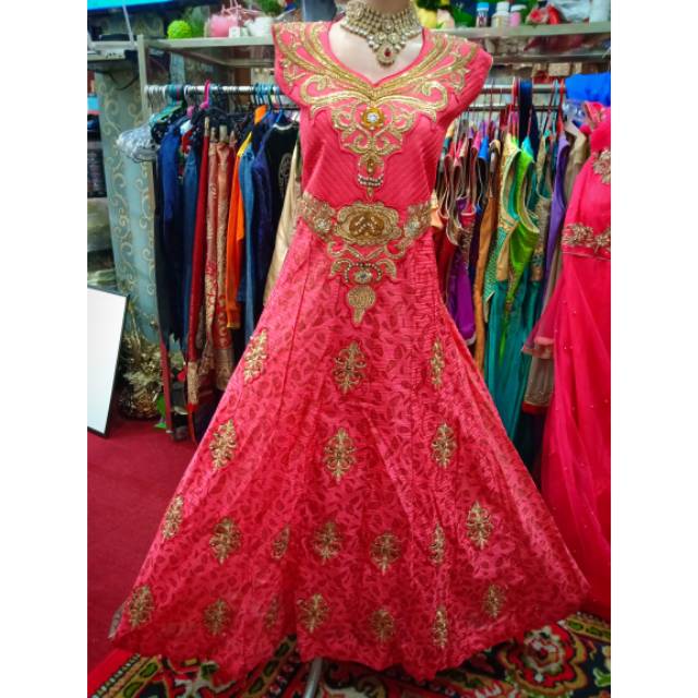 Baju india ori / anarkali india / gaun mewah / gaun pesta / sare india / sarii india