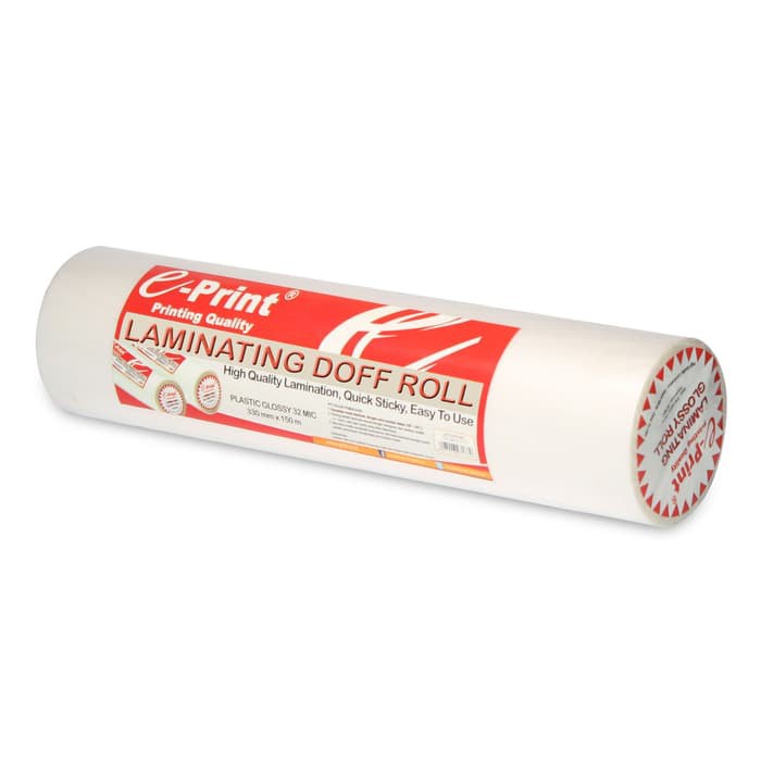 

Laminating Roll Glossy/Doff E-print 32 Micron