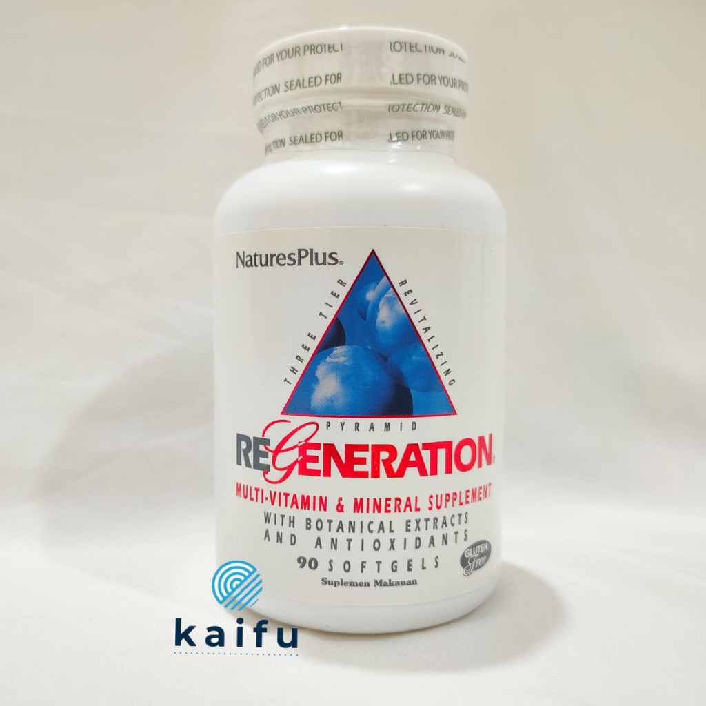 NATURE'S PLUS REGENERATION MULTIVITAMIN VITAMIN MINERAL - 90 SOFTGEL