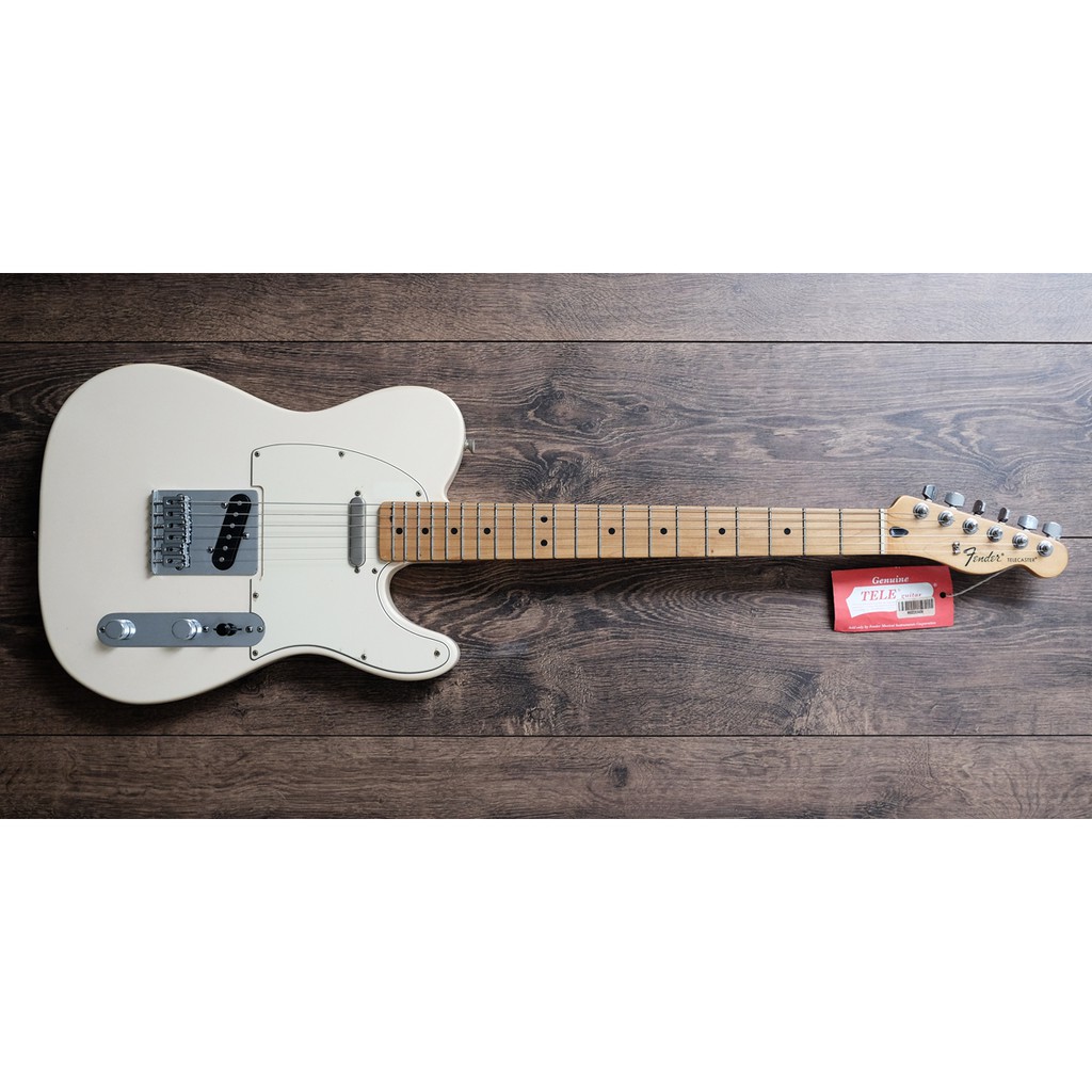 Gitar Elektrik Fender Standard Telecaster MN Vintage White