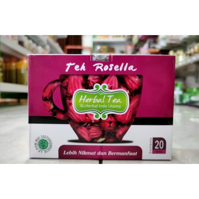 

Teh Herbal Rosella / Teh Kesehatan 20 Kantong