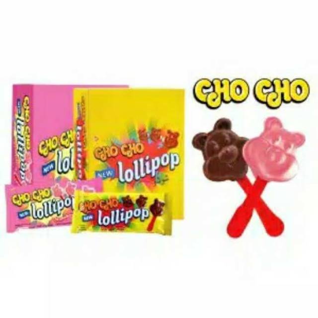 

Cho Cho Lollipop Box Isi 24 x 10 Gram