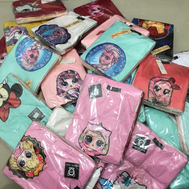 PAKET USAHA KAOS LED ANAK 50 pcs MURAH RANDOM MIX