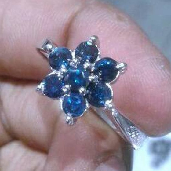 Cincin Wanita Kawin Nikah Original Emas Gold 18k Berlian Diamond Eropa Putih Asli DK1497