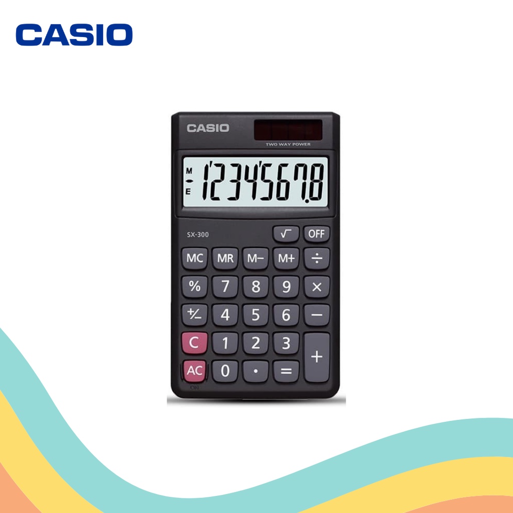 

OBRAL…!!! KALKULATOR CASIO SX-300 P (1 PCS)