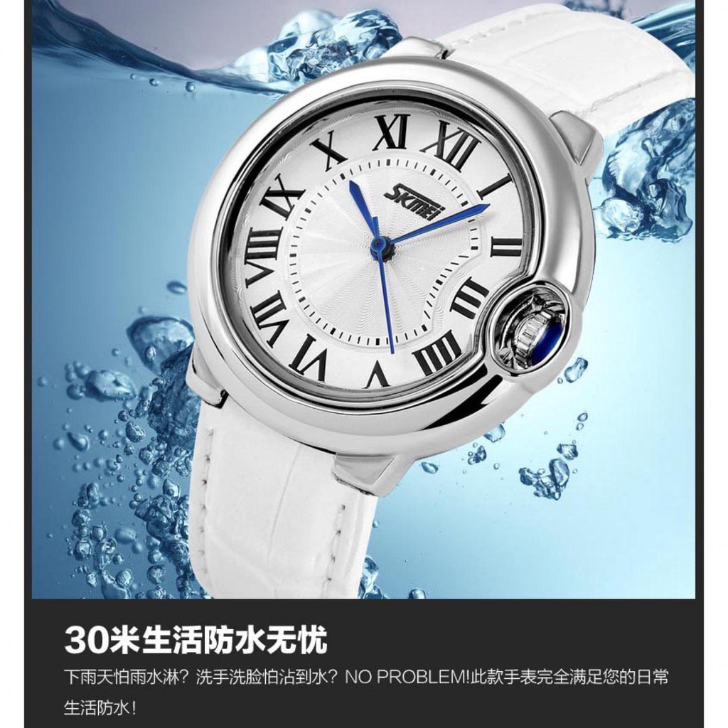 Jam Tangan Analog Wanita SKMEI 9088CL Jam Cewek Original Best Seller