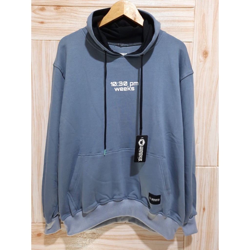 Sweater Hoodie Distro Original Bahan Cotton Fleece Outerwear Unisex High Quality