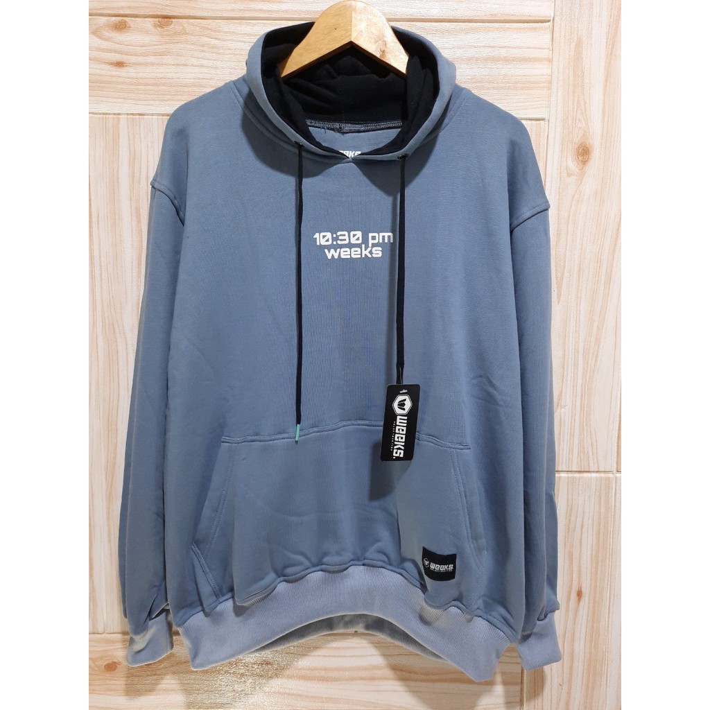 Sweater Hoodie Distro Original Bahan Cotton Fleece Outerwear Unisex High Quality