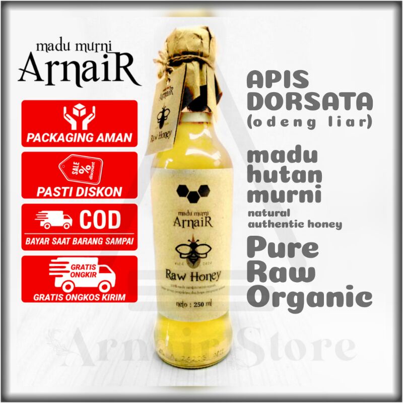 

MADU HUTAN MURNI / madu murni mentah organik / madu / madu asli / madu murni / madu hutan / madu hutan asli (Apis Dorsata/Odeng Liar)