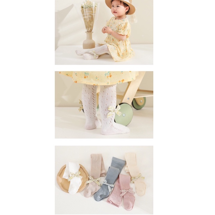 0-4thn | LEGGING STOCKING RIBBON BAYI ANAK / CELANA ANAK PEREMPUAN SOFT IMPOR Catalog QN QX