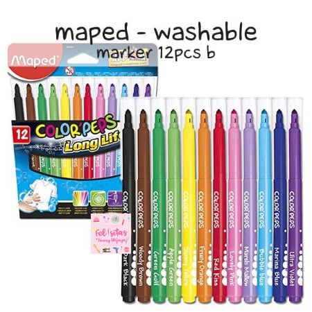 

Maped - Washable Marker 12pcs B