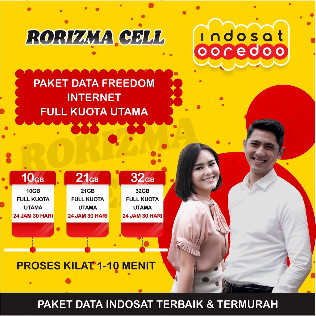 PROMO PAKET DATA INDOSAT UNLIMITED FREEDOM & COMBO TERBAIK