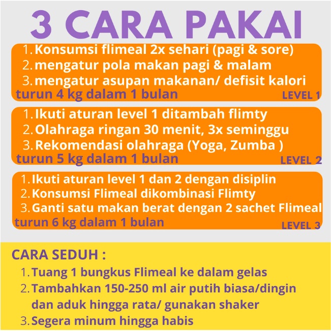 Flimeal 1 Sachet Makanan Diet Rendah Kalori Coklat Meal Replacement Flimeal by Flimty