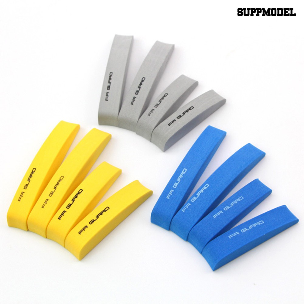 Supmodel 4pcs Stiker Strip Busa Eva Pelindung Pinggiran Pintu Mobil Anti Goresbenturan