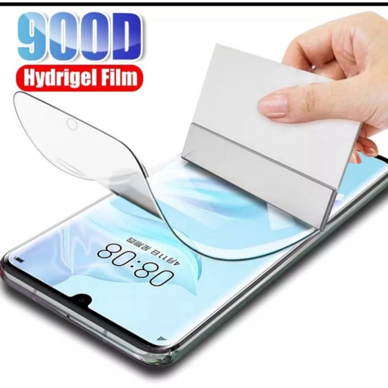 Anti Gores Hydrogel Full Screen Samsung Iphone Xiaomi Oppo Vivo all Type Mrek HP READY