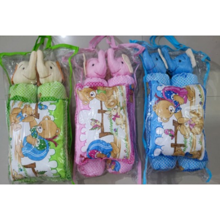 1 PC BANTAL GULING BONEKA Guling Bayi Boneka Bayi 2 Guling 1 Bantal Sablon