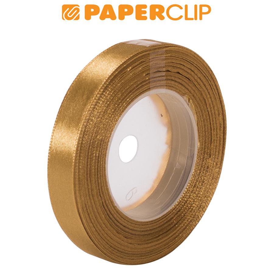 

PITA KADO 1/2 INCH SATIN 31 BROWN/GOLD