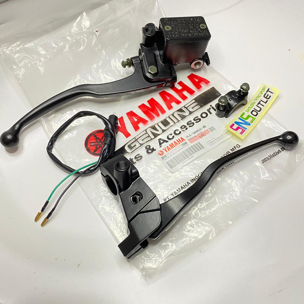master rem atas assy rx king plus dudukan spion kiri plus hendel kopling