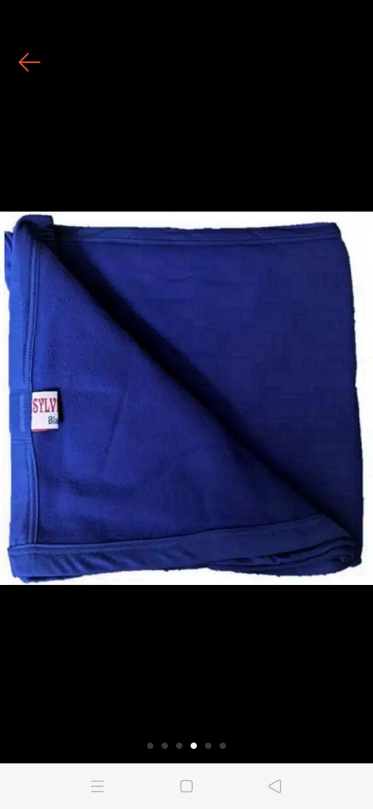 Selimut Dewasa Flanel Bulu Tebal Halus Polos Lembut Hangat Merk Sylvester Murah (grosir)