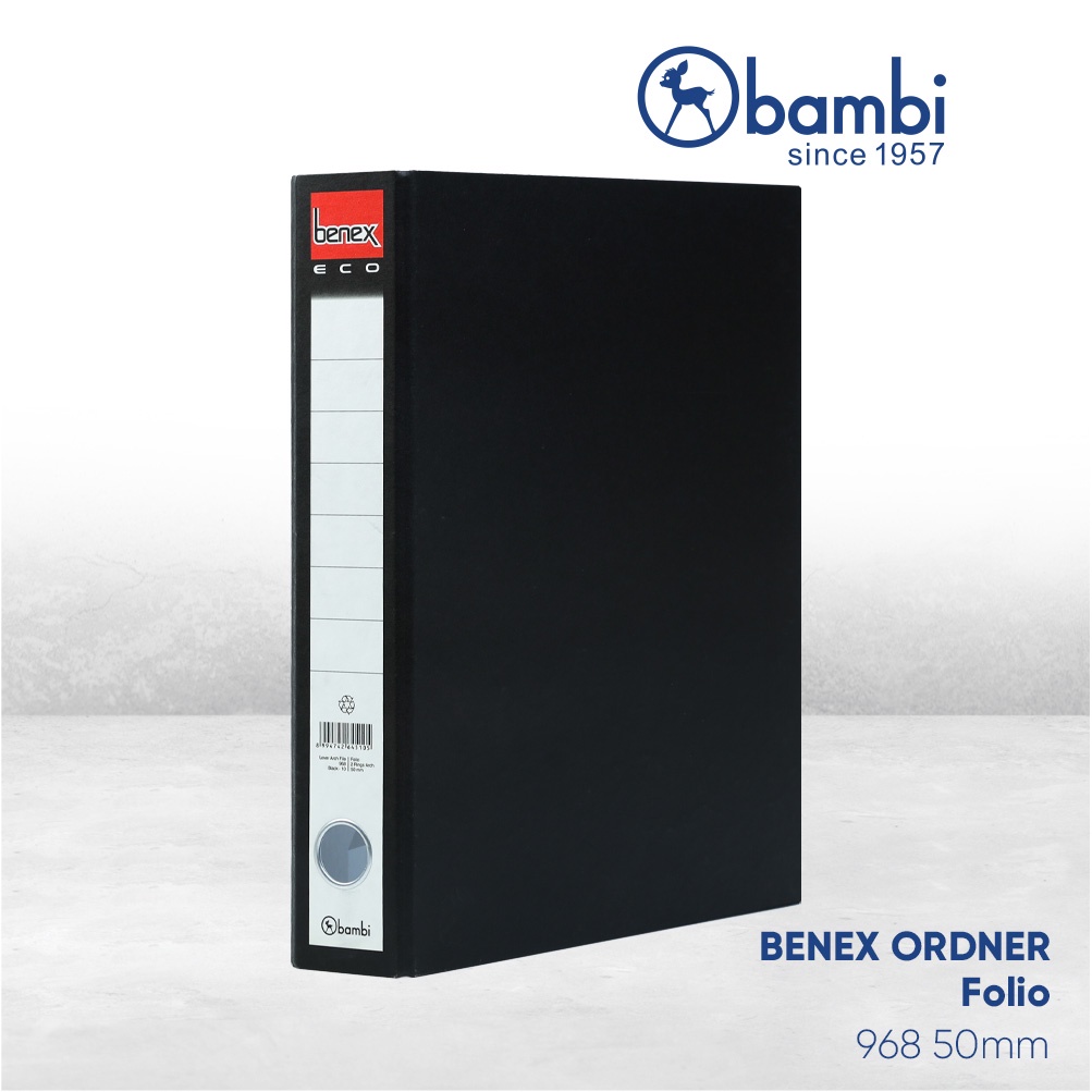 

Benex Eco Lever Arch File Ordner Folio Medium Size 50 mm Original