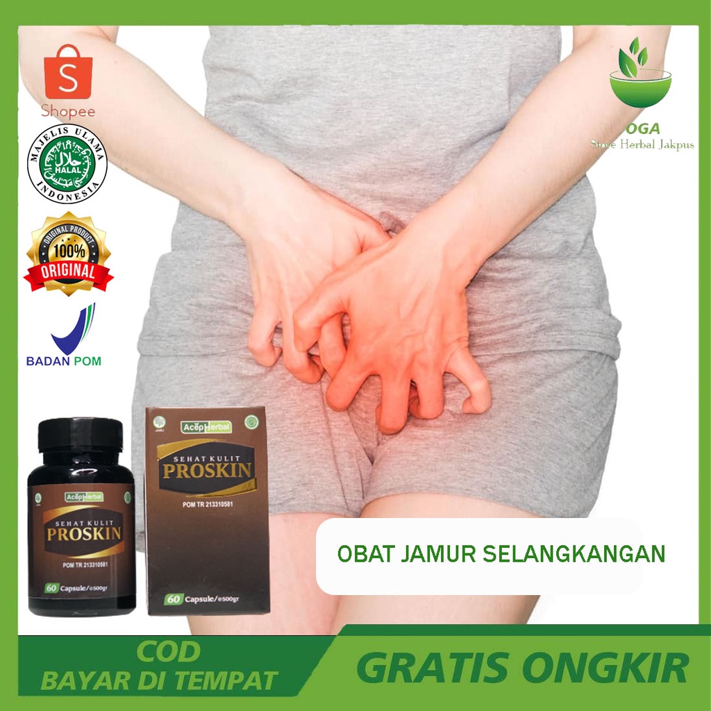 Salep Obat Panu Kurap Jamur Kulit Gatal Eksim Kering Basah Menahun Selangkangan Bukan Cina Proskin