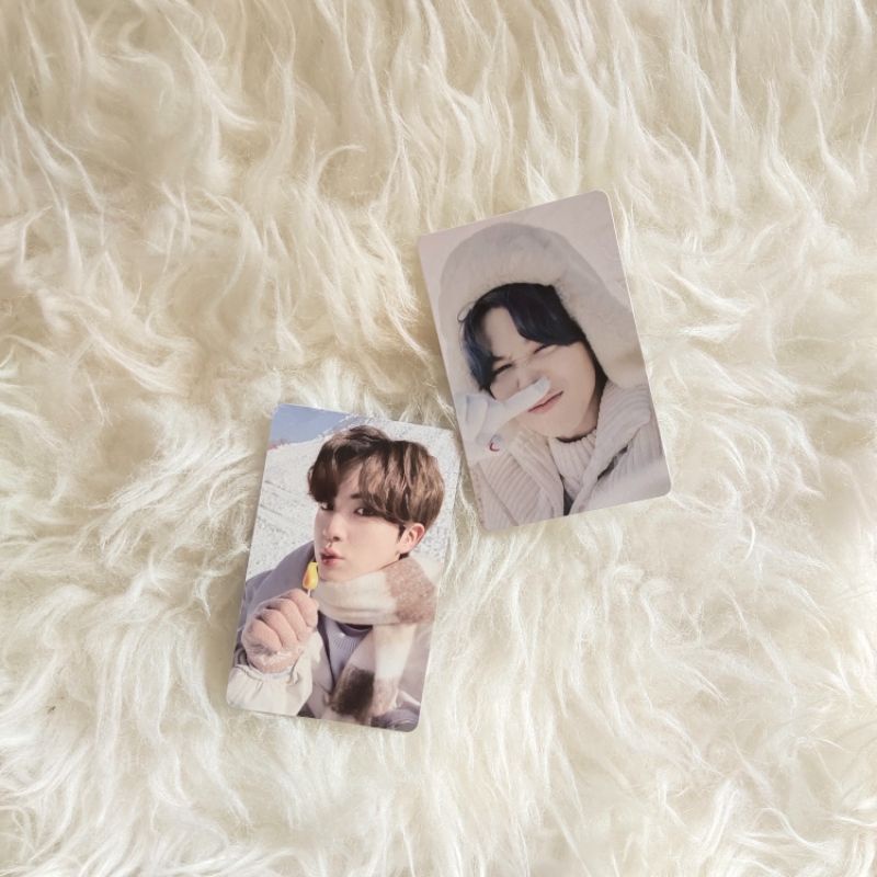 PHOTOCARD WINPACK 2021JIMIN JIN pc winter package (BOOKED)