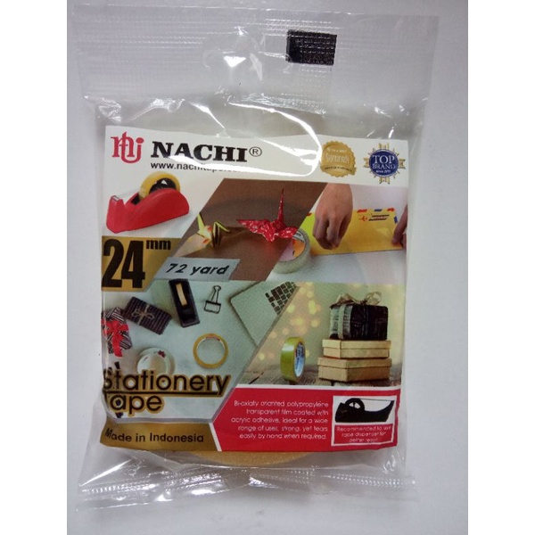 

Nachi tape isolasi 24mm 72 yard