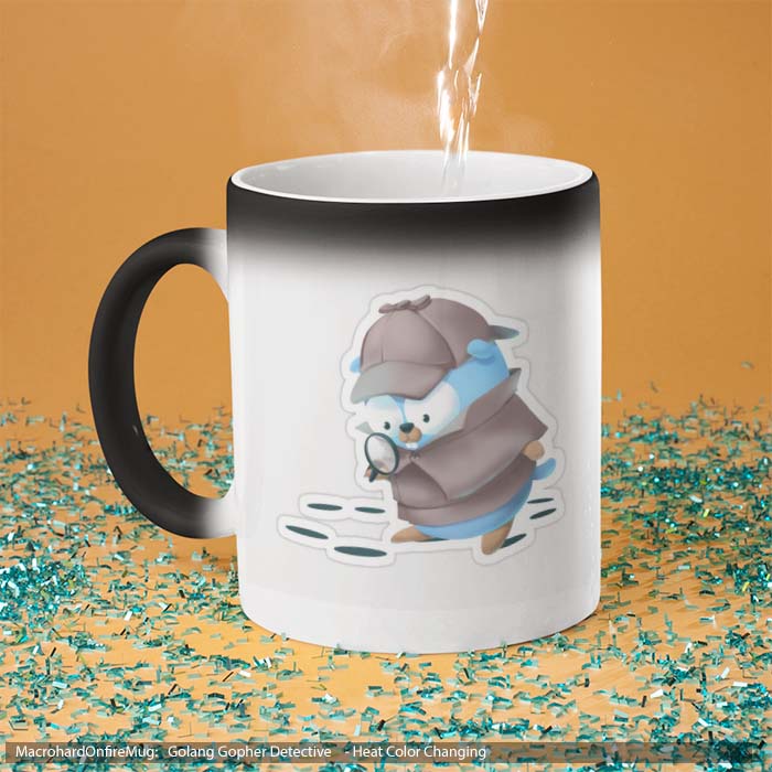Mug Magic Golang Gopher Detective