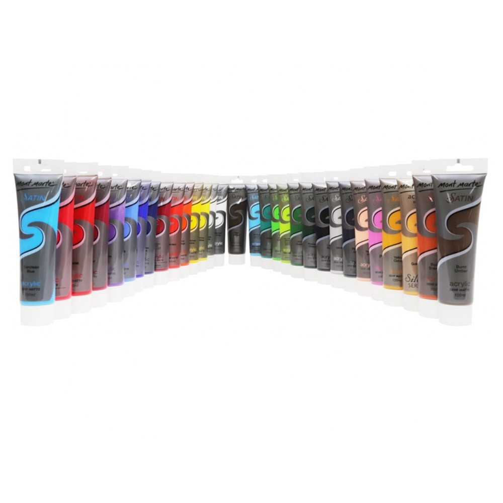 

Mont Marte Satin Acrylic 100 ml single