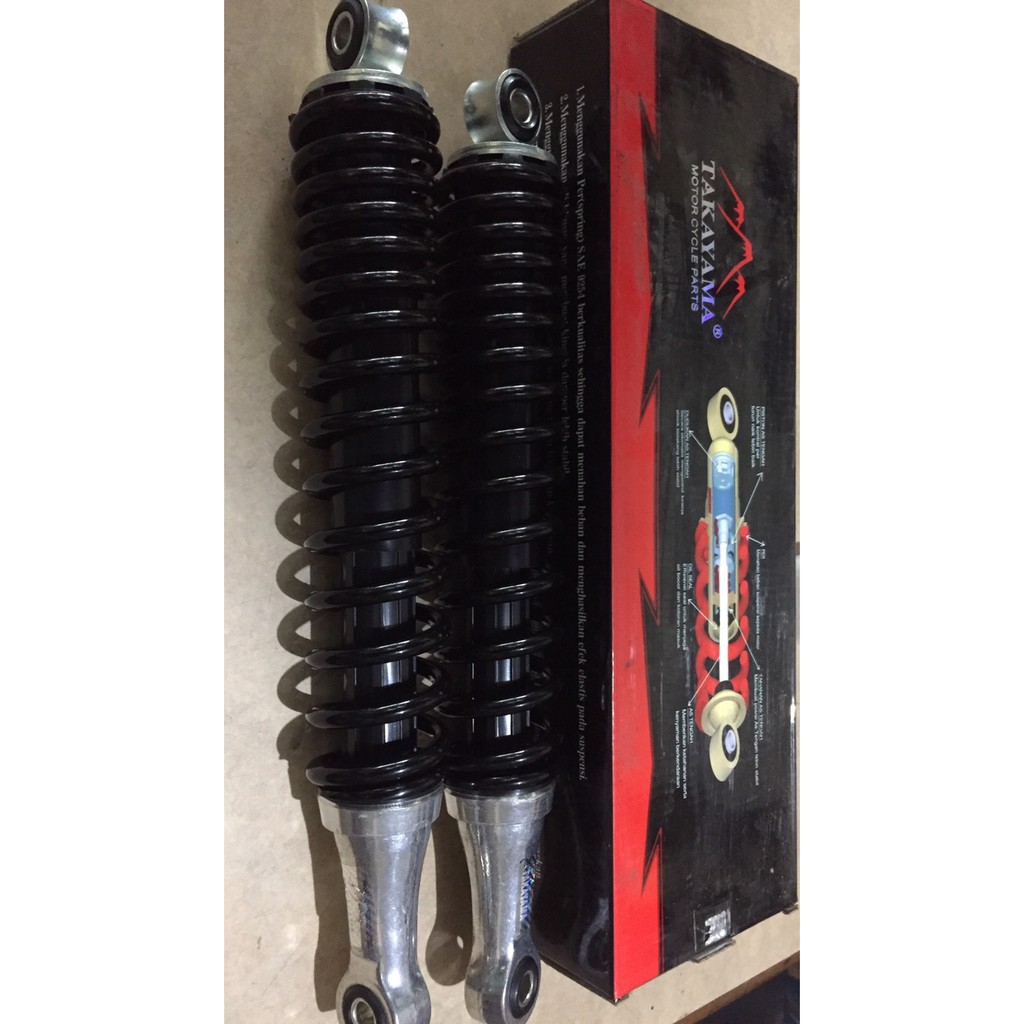 SHOCKBREAKER BELAKANG HONDA SUPRA X 125 / KARISMA MERK TAKAYAMA