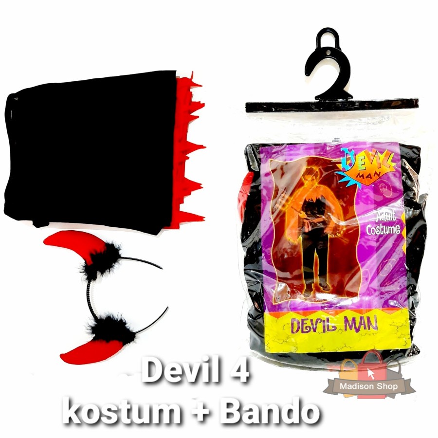 KOSTUM halloween Costume Dewasa Cosplay Hantu Seram Devil Mummy Setan