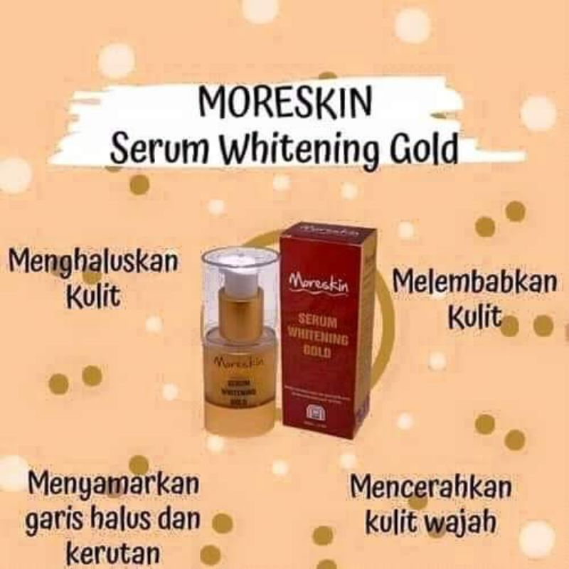 SERUM GOLD NASA ORIGINAL/SERUM GOLD MENGATASI FLEK HITAM