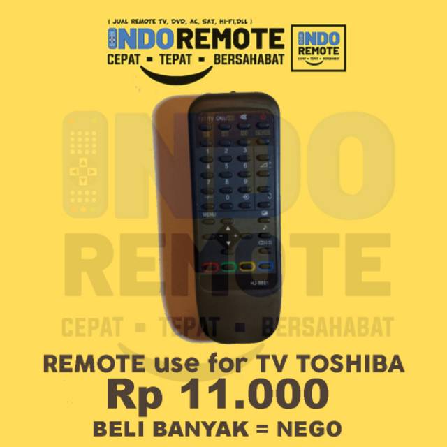 Remote TV Toshiba