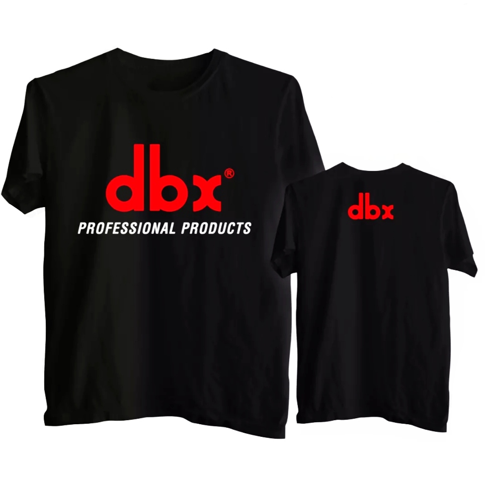 RDCA T-SHIRT KAOS DISTRO DBX PROFESSIONAL PRODUCTS / KAOS DBX AUDIO /KAOS SOUNDMAN